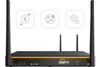 B-ONE Pus Routeur Gigabit Dual WAN x Ethernet WAN 4x Ethernet LAN 2x2 MIMO Dual-Band simultané, Wi-Fi 6 avec LTE ESIM