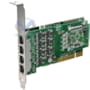carte de 4 ports T2/E1, bus PCI 3,3V/5V. A 104
