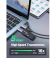 Ugreen Adaptateur USB 3.0 vers USB-C Femelle GRIS 50533