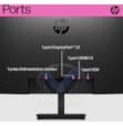 Écran FULL HD 21,5" (54,6 cm) Full HD P22 G5 VGA, DisplayPort, HDMI 64X86AS