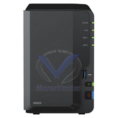 Serveur NAS 2 Baies DiskStation 2 Go de RAM DDR4 (sans disque dur)