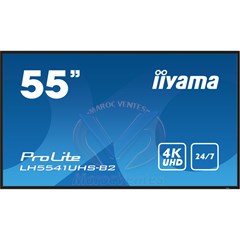 PROLITE Moniteur Professionnel 55" 4K UHD Fonctionnement Continu 24/7 LH5541UHS-B2