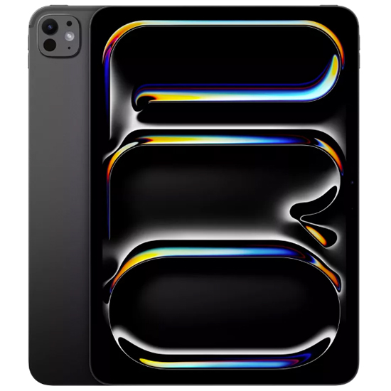 iPad Pro 11 pouces (2024) Wi-Fi 256 Go avec Ecran Standard SPACE BLACK MVV83