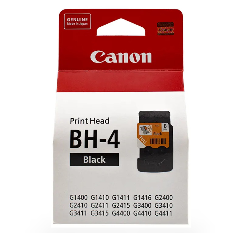 Tête d'impression Canon BH-4 noire : G2411, G3411 3 mois 0691C002