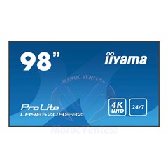 Moniteur Professionnel 98" IIYAMA PROLITE 4K UHD et slot OPS PC