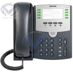 Téléphone VoIP 8 lignes avec PoE et Port PC sans afficheur (DESTOCKAGE) Sans Alimentations